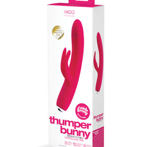 VeDO Thumper Bunny Rechargeable Dual Vibe - Pretty in Pink