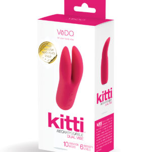VeDO Kitti Rechargeable Dual Vibe - Foxy Pink