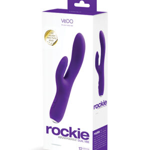 VeDO Rockie Rechargeable Dual Vibe - Indigo