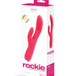 VeDO Rockie Rechargeable Dual Vibe - Foxy Pink