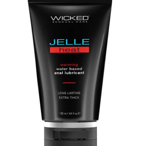 Wicked Sensual Care Jelle Warming Water Based Anal Gel Lubricant - 4 oz