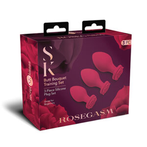 Secret Kisses Rosegasm Butt Bouquet Training Set - Red