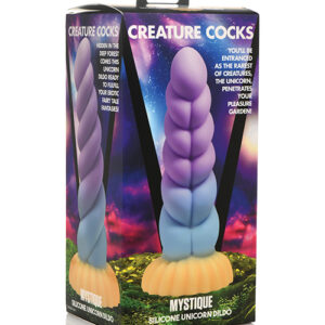Creature Cocks Unicorn Silicone Dildo - Multi Color