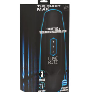 The Milker Max Thrusting & Vibrating Masturbator - Black
