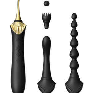 ZALO Bess 2.0 Clitoral Vibrator - Obsidian Black