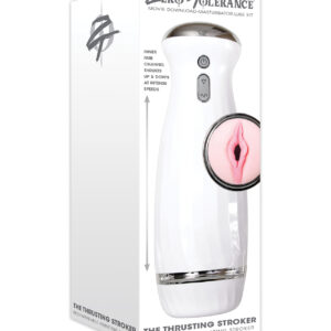 Zero Tolerance The Thrusting Stroker Rechargeable - White