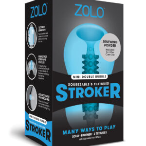ZOLO Mini Double Bubble Stroker - Blue