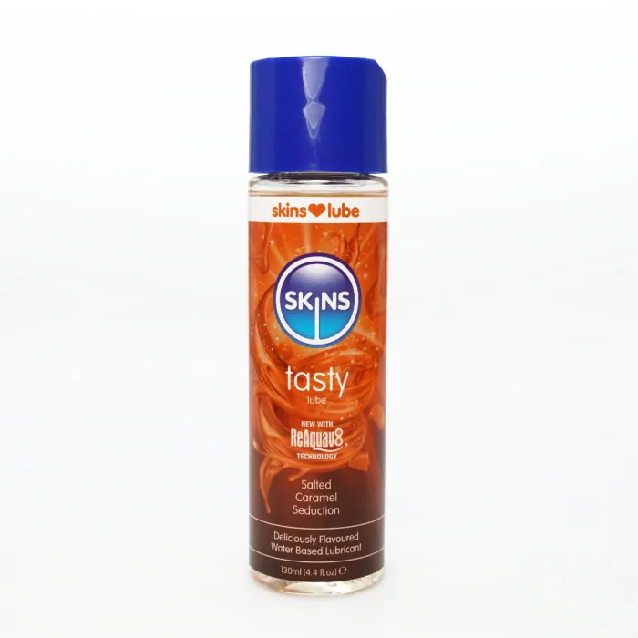 Skins Salted Caramel Water Based Lubricant 4.4oz