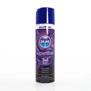 Skins Super Slide Silicone Based 3 in 1 Lubricant 4.4oz