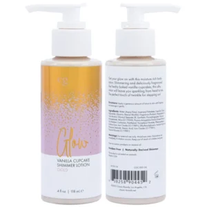 CGC Glow Pink Cupcake Shimmer Body Lotion - 4 oz Gold