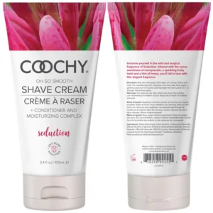 COOCHY Seduction Shave Cream - 3.4 oz Honeysuckle/Citrus