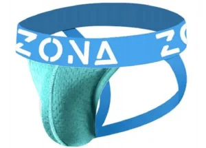 Aqua Vibrant Jockstrap - Large