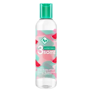 3some 3-in-1 Lubricant - Watermelon - 4 Fl. Oz.
