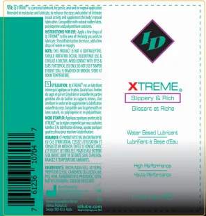 ID Xtreme Waterbased Lubricant - 1 oz Bottle
