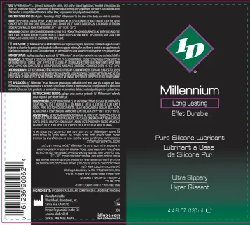 ID Millennium Silicone Lubricant 4.4 Oz