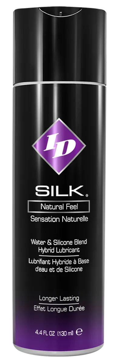 ID Silk Natural Feel Lubricant - 4.4 oz Flip Cap Bottle