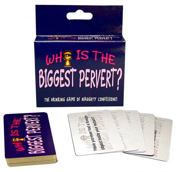Who is the Biggest Pervert Card Game