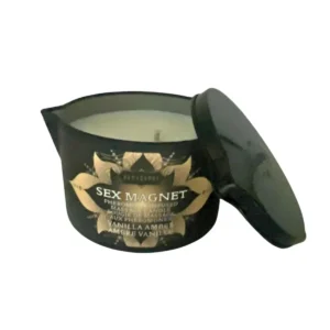 Kama Sutra Sex Magnet Candle w/Pour Spout - 6 oz Vanilla Amber
