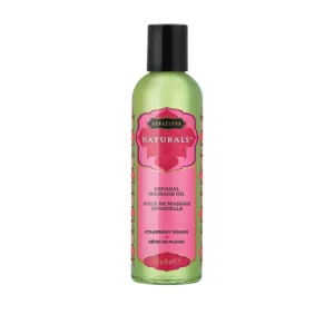 Kama Sutra Naturals Massage Oil - 2 oz Strawberry Dreams