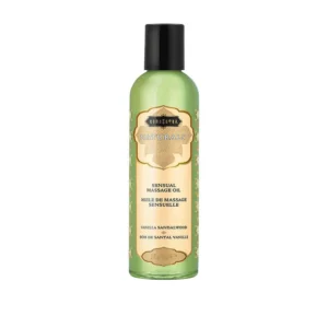 Kama Sutra Naturals Massage Oil - 2 oz Vanilla Sandalwood