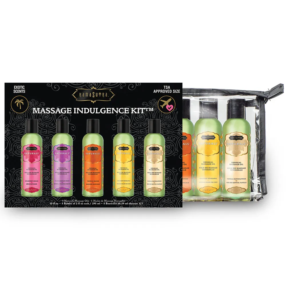 Kama Sutra Naturals Massage Indulgence Kit