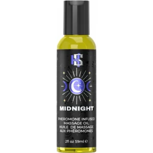 Celestial Collection Midnight Pheromone Massage Oil 2 Fl Oz/59 ml