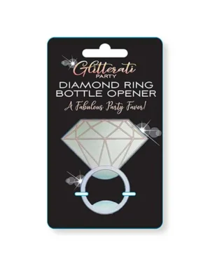Glitterati Diamond Ring Bottle Opener