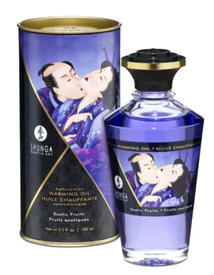 Shunga Warming Oil - 3.5 oz Exotic Fruits