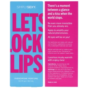 Simply Sexy Pheromone Perfume - .3 oz Let's Lock Lips