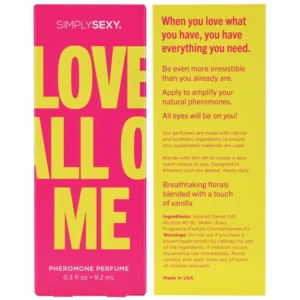Simply Sexy Pheromone Perfume - .3 oz Love All of Me