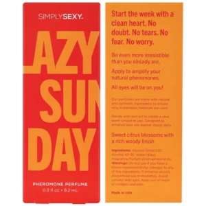 Simply Sexy Pheromone Perfume - .3 oz Lazy Sunday