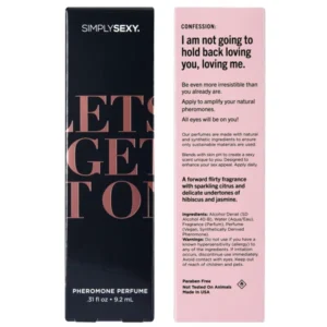 Simply Sexy Lets Get It on - Pheromone Perfume - .31oz | 9.2ml