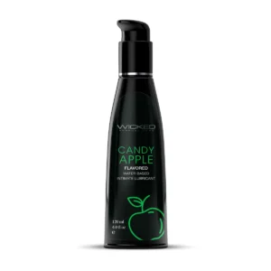 Aqua Candy Apple Flavored Water Based Intimate Lubricant - 4 Fl. Oz.
