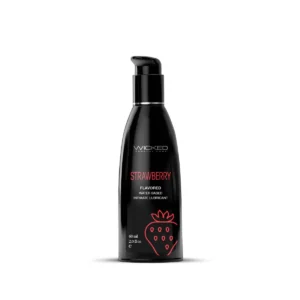 Wicked Sensual Care Water Based Lubricant - 2 oz Strawberry