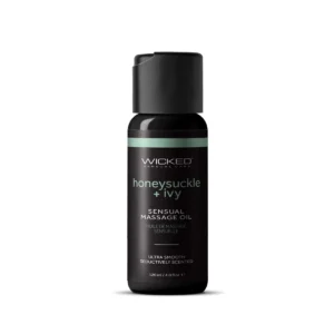 Wicked Sensual Massage Oil Honeysuckle Ivy 4 Fl Oz