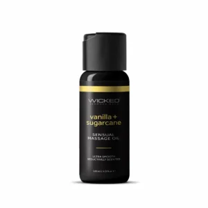 Wicked Sensual Care Vanilla & Sugarcane Massage Oil - 4 oz