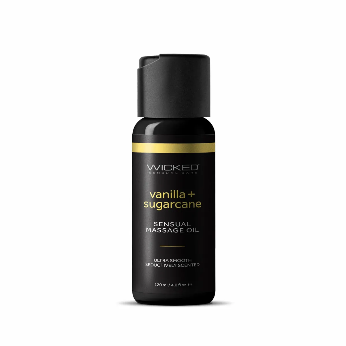 Wicked Sensual Care Vanilla & Sugarcane Massage Oil - 4 oz