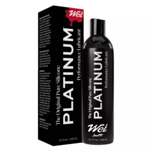 Wet Platinum Luxury Silicone Lubricant 6.1oz